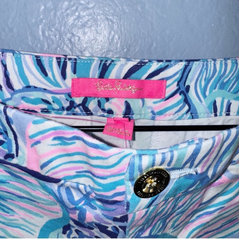 Lilly Pulitzer CALLAHAN STRETCH SHORT Size 4 - Picture 4 of 7